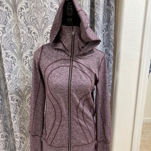 NWOT lululemon purple hoodie - size 8